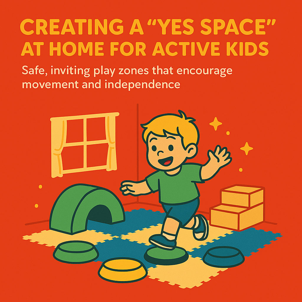 Creating a “Yes Space” at Home for Active Kids