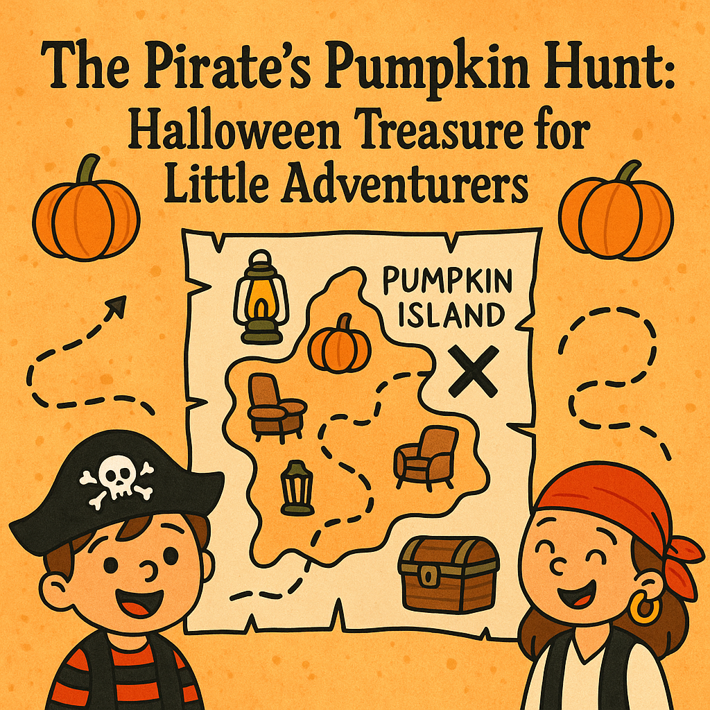 The Pirate’s Pumpkin Hunt: Halloween Treasure for Little Adventurers.A spooktacular quest for kids who’d rather plunder pumpkins than scroll screens.