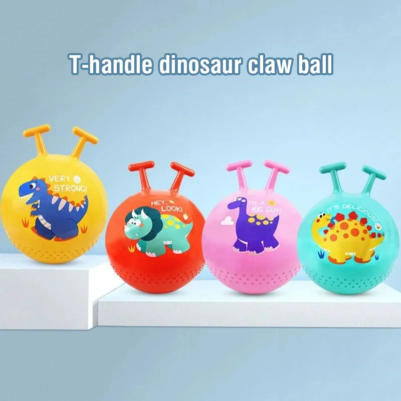Dinosaur Bouncing Ball with Handle