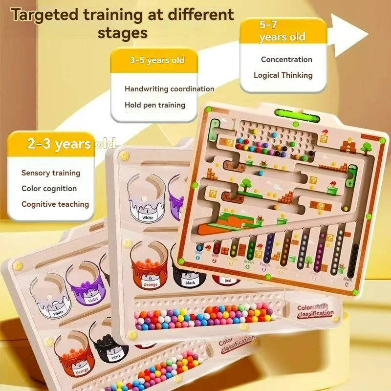Magnetic Maze Puzzle – Early Learning Logic Toy