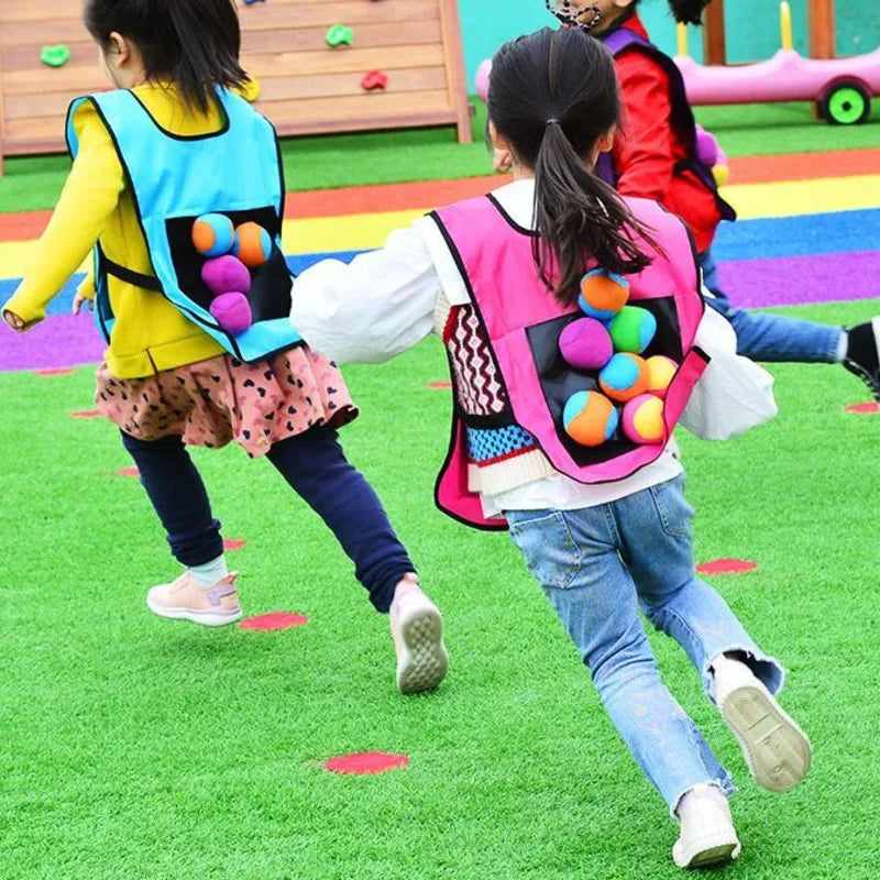Sticky Ball Game Vest – Kids Outdoor Sports Toy