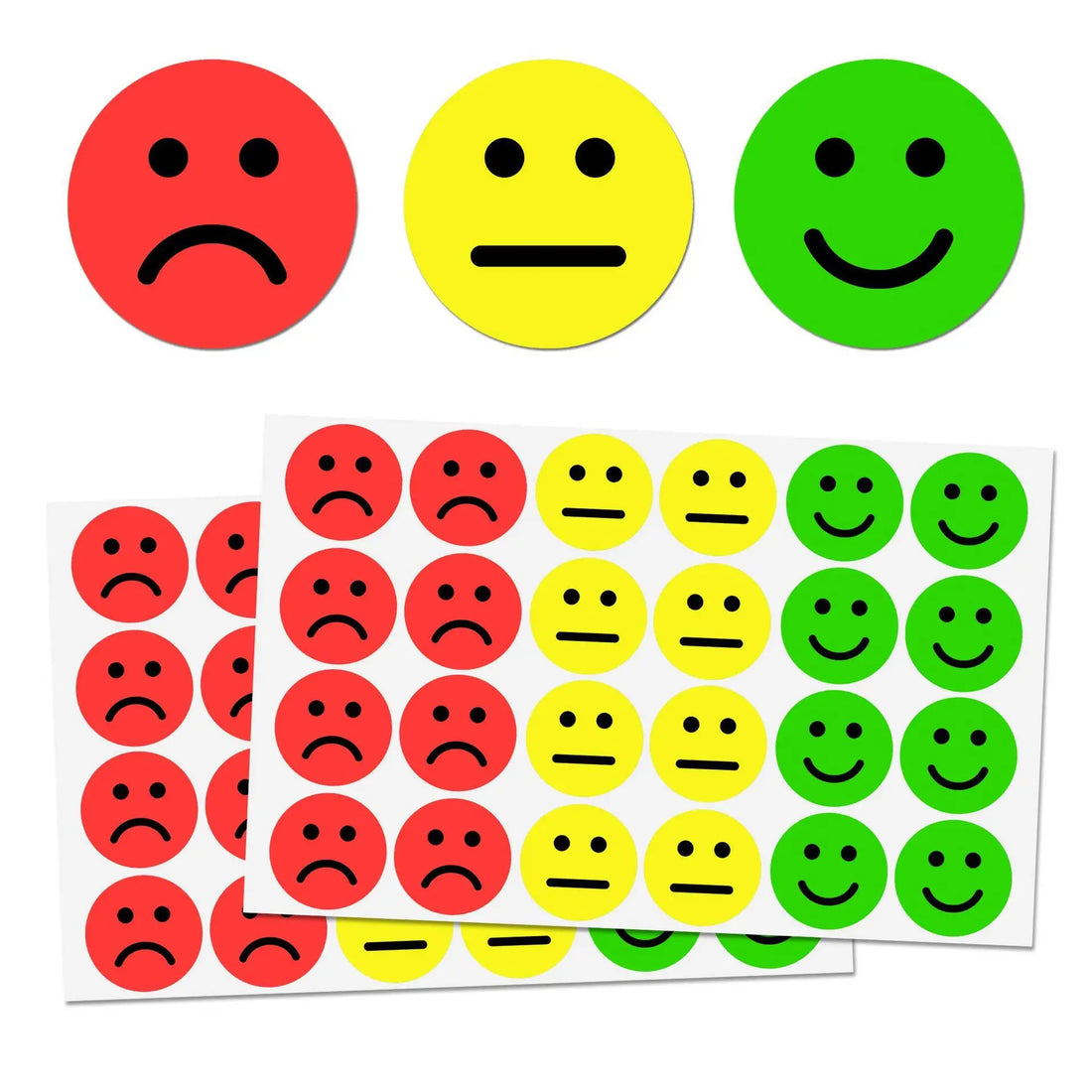 Smile Face Emotion Stickers – Reward Chart Set