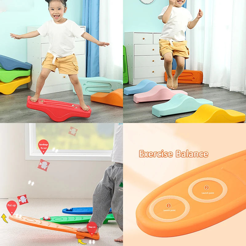 Montessori Balance Stepping Stones – Sensory Autism Toy